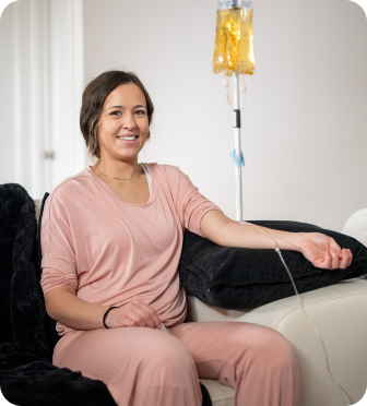 The She IV therapy delivered at home by Advanced Mobile IV